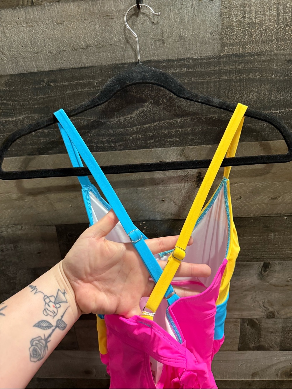 NWT B2Prity | Criss Cross Wrap One Piece - Picture 5 of 6